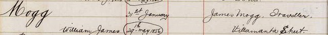 Enrolment Register Detail, 1871.